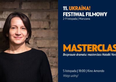 Masterclass Ukraina! Festiwal Filmowy
