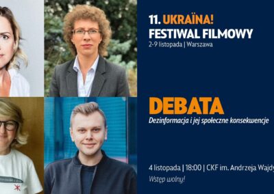 Debata – DEZINFORMACJA I JEJ SPOŁECZNE KONSEKWENCJE
